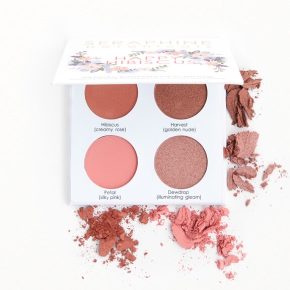 Happy Hibiscus luminizer & blush palette
